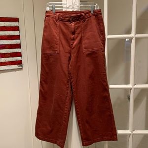 Universal Thread Burnt Red Wide Leg Pants